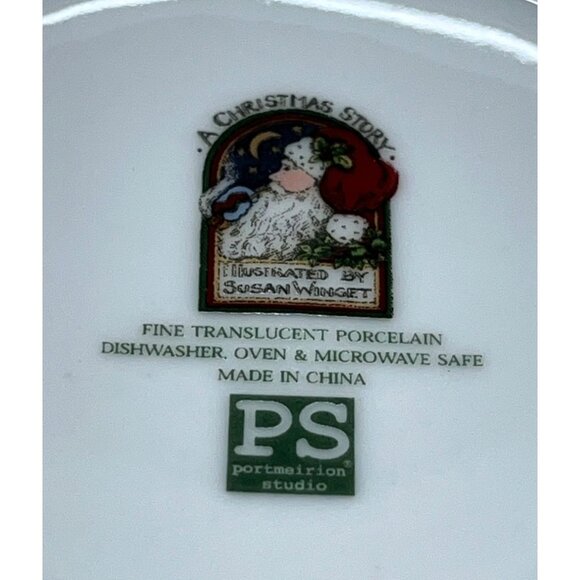 4 Portmeirion Studio Christmas Susan Winget A Christmas Story Mugs - Picture 12 of 12